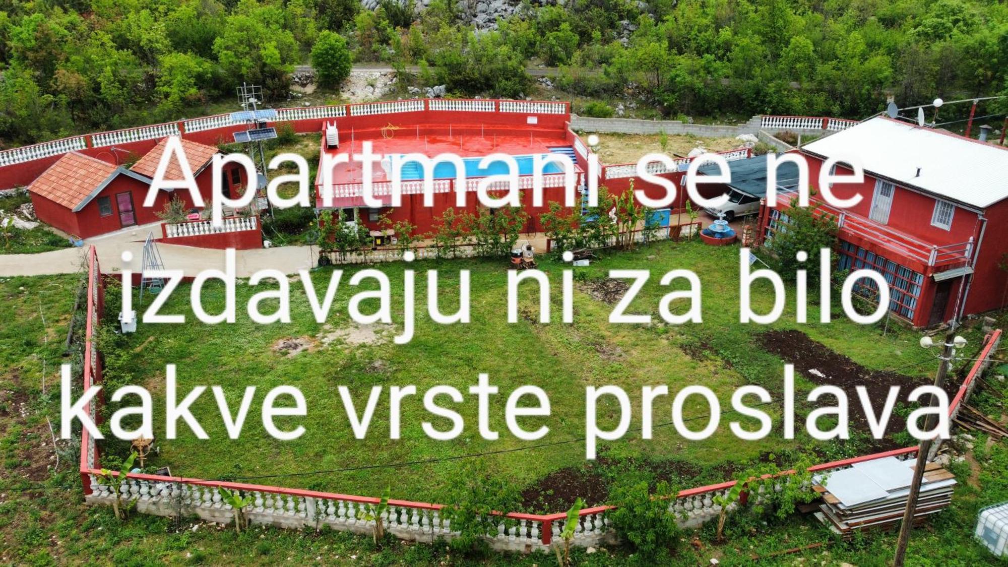 Red Apartman Требинье Экстерьер фото